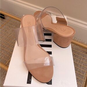 SCHUTZ slide sandals